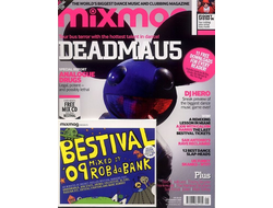 Mixmag Magazine September 2009, Иностранные журналы в Москве, Club Music Magazines, Intpressshop