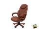 Офисное кресло Chairman 406 Россия экопремиум коричневое N