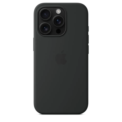 Чехол Silicone Case с MagSafe iPhone 16 Pro (Black)