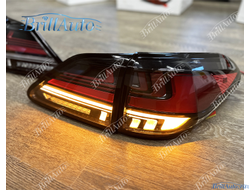 Стопы Lexus RX 2009-2015 красные с анимацией