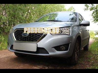 Защита радиатора Datsun mi-DO 2015- black