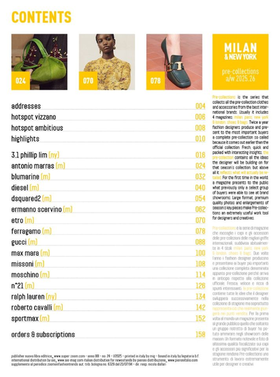 Pre-Collections Magazine Milan & New-York Autumn-Winter 2026 Иностранные журналы о моде,Intpressshop