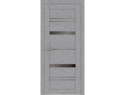 Дверь Межкомнатная - HI-Tech (PV-03) - Бетон Светлый
