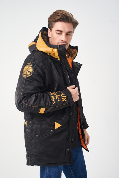 Куртка N3B INSTRUCTOR BLACK/ORANGE