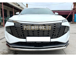 Защита переднего бампера Папа Тюнинг d53 для HAVAL F7 2024-