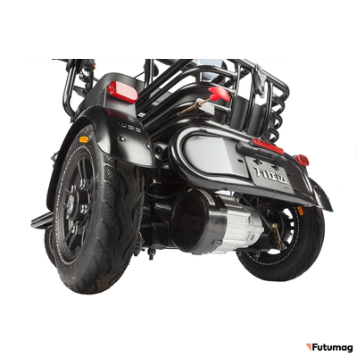 Электротрицикл Wanshida UN MOTO 60V 650Вт черный