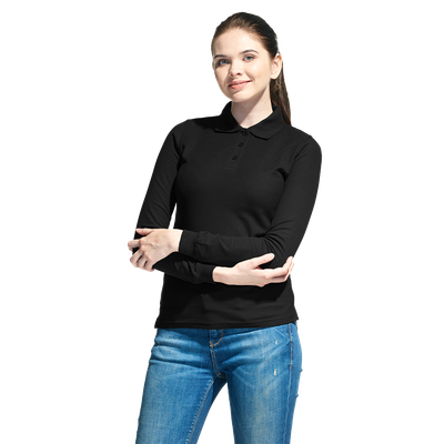 Поло с длинным рукавом(A04SW)