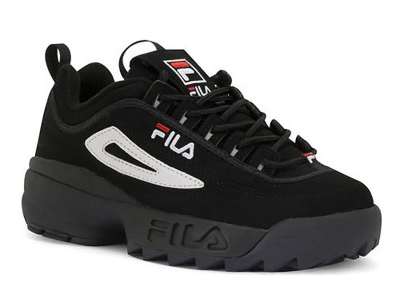 Fila Disruptor 2 Черные с белым, кожа