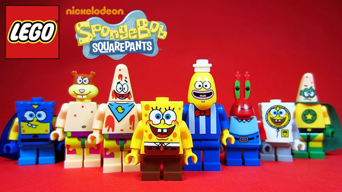 Купить Лего (Lego) Губка Боб - Квадратные Штаны (SpongeBob - SquarePants).