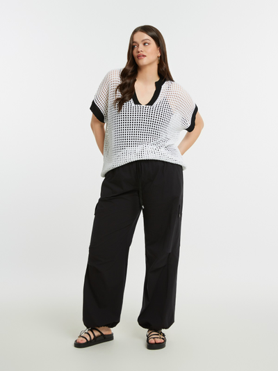 Женские летние брюки-карго