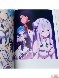 Оригинальный Арт Бук Re:Zero - Starting Life in Another World (Рестарт: Жизнь в альтернативном мире с нуля)