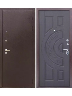 Входная металлическая дверь Тайгер Трио 8 см Венге