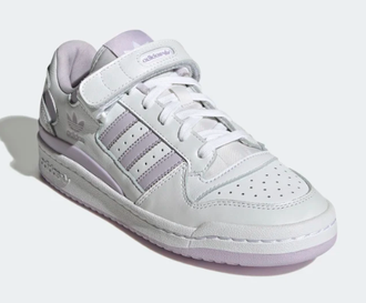Adidas FORUM 84 Low W White Purple Tint