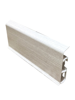 Плинтус напольный "ДЕКОНИКА" 85мм*2,2м ШИРОКИЙ 265 Клен Патина