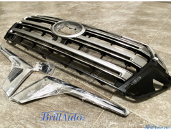 Решетка радиатора Toyota Land Cruiser 200 2015-2021 Классическая