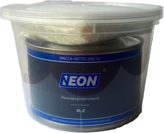 Ремонтный набор для стеклопластика Neon N-2 (250гр)