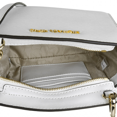 Сумка Michael Kors Selma mini белого цвета