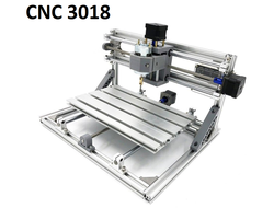 Фрезерный станок CNC 3018 с рабочим столом 30х18 см