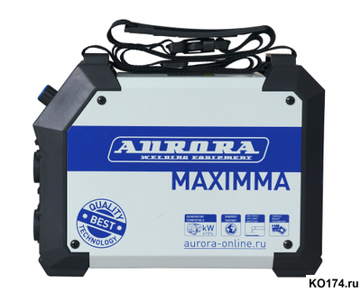 Сварочный инвертор Aurora MAXIMMA 1600 с аксессуарами в кейсе