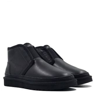 UGG NEUMEL FLEX BLACK LEATHER