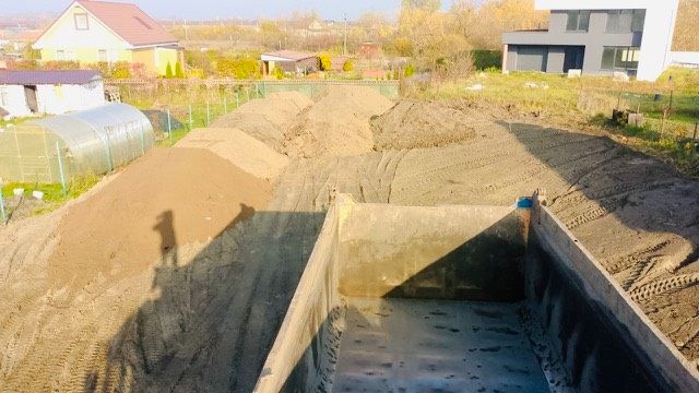 отсыпка и поднятие участка в Калининграде