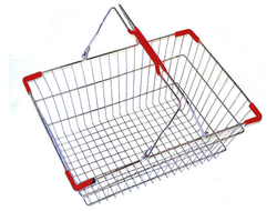 Корзина покупательская металлическая SB22-ZN