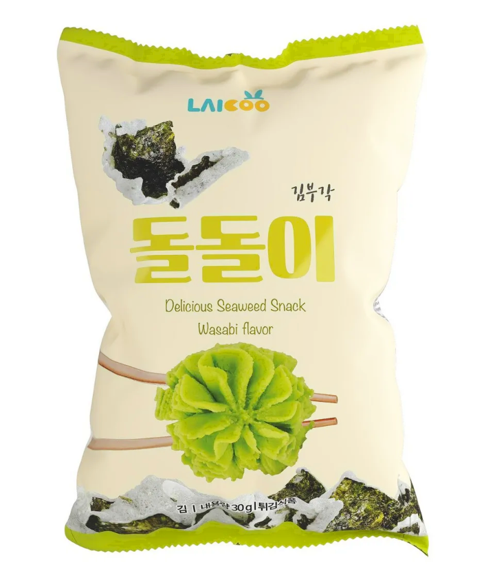 Корейские ДОЛДОРИ чипсы с водорослями