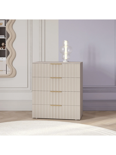 Тефия комод с 4 ящиками 800х450х930 Тефия / Софт Сантьяго