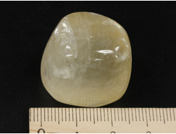 Кальцит жёлтый (золотистый), галтовка, Бразилия (23*20*18 мм, 21 г) №35239