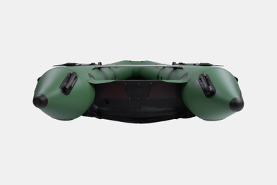 Моторная лодка GLADIATOR E380PRO зеленый транец