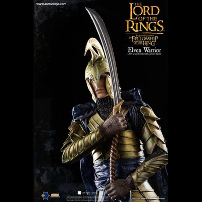 Эльфийский воин ("Властелин Колец") - Коллекционная ФИГУРКА 1/6 scale THE LORD OF THE RINGS SERIES  ELVEN WARRIOR (LOTR027W) - Asmus Toys