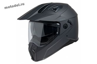 Эндуро шлем кроссовый IXS HX 208 (мотошлем), черный