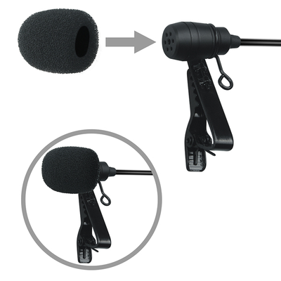 Двойной петличный микрофон Comica CVM-D02B 4.5M Чёрный