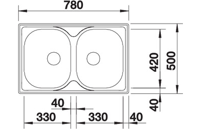 Мойка Blanco Tipo 8 Compact