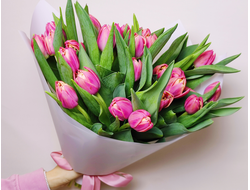 Букет пионовидных тюльпанов 25 шт Columbus