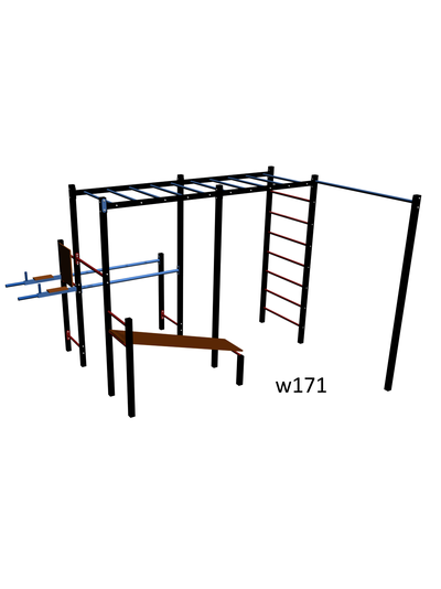 Спортивная площадка Workout W171