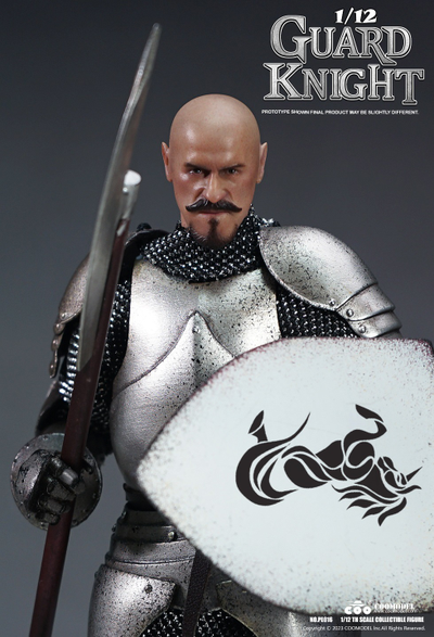 Рыцарь-страж - Коллекционная фигурка 1/12 scale PALM EMPIRE GUARD KNIGHT (PE016) - COOMODEL