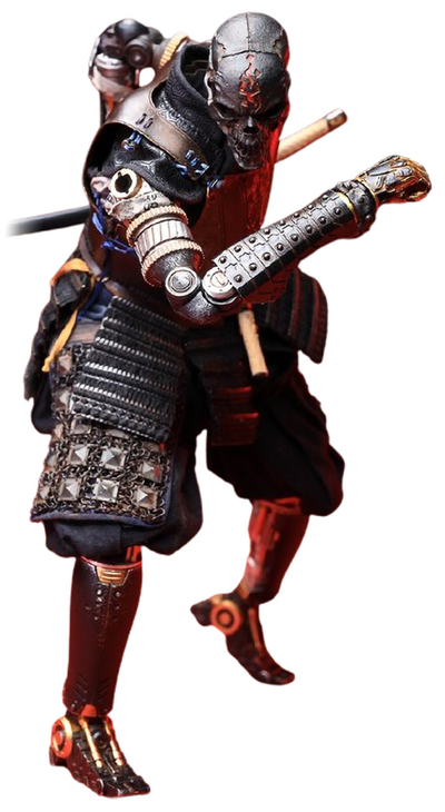 ПОСЛЕ ОБЗОРА - Механический самурай - Коллекционная ФИГУРКА 1/6 scale NIGHTMARE SERIES - HUMAN PUPPET (SOLID COPPER COLLECTOR'S EDITION) (NS020) - COOMODEL