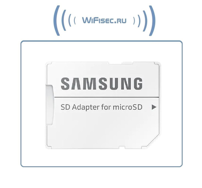 Карта памяти microSDXC UHS-I U3 Samsung EVO PLUS 128 ГБ, 130 МБ/с, Class 10, + переходник SD