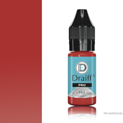 Пигмент Draiff Mix Pro для губ HOT Приглушённый алый  - pm-shop24.ru