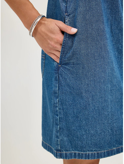 Платье-комбинезон Lee® Women's Loose Bib Denim Overall Dress