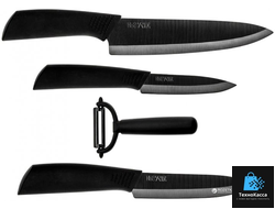 Ножи керамические в наборе Xiaomi Huo Hou Nano Ceramic Knife Set 4 in 1 HU0010