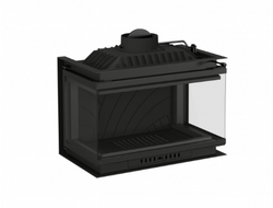 Каминная топка Font/800/LR 18 кВт, трехстороннее стекло, ECT (Турция)