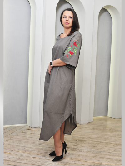 Платье: 552-0424 беж