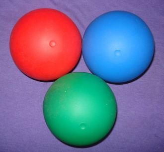 Мяч для метания D-60 мм.