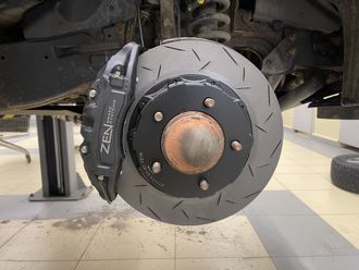 ZEN Brake Systems Комплект тормозной системы на переднюю ось TLC 200 Sport R18 - R20