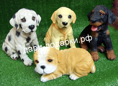 ДОЛМАТИН 24*23см  полистоун Россия 1137//012706