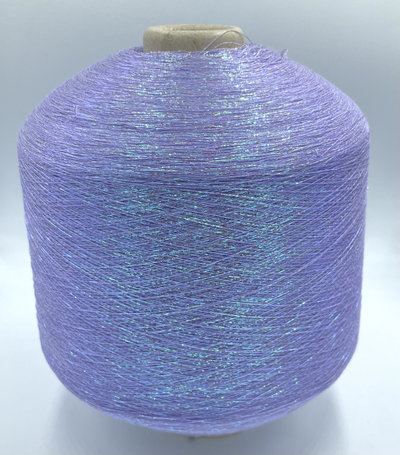 TORCITURA di DOMASO BACH LUREX  люрекс 1/ 33000 65% ВИСКОЗА 35% PL  (50 грамм, 1650 метров) цв. 890 лиловый с голубым отливом
