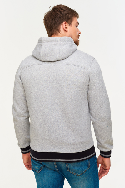 Спортивная толстовка мужская 52TM-1273 светло-серый