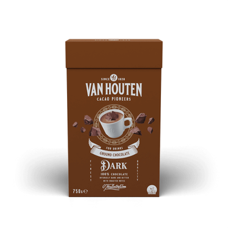 Горячий Шоколад Van Houten Ground Dark, 750 гр